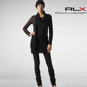 New, RLX Alpaca Wool Wrap Sweater Dress